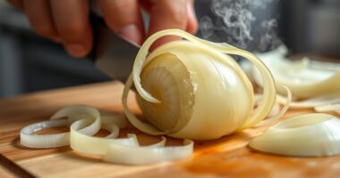 onions release irritating gases