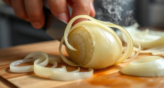 onions release irritating gases