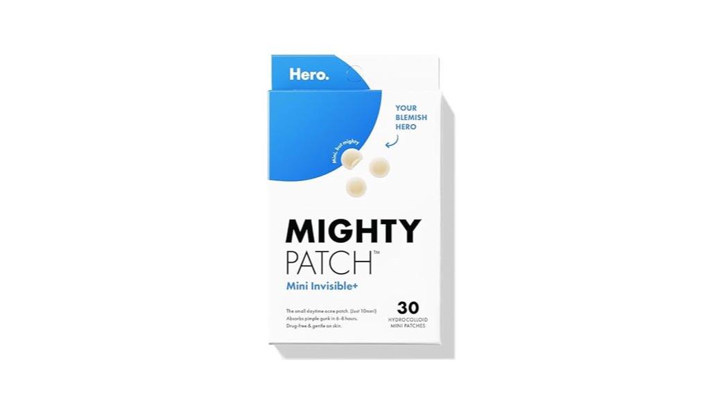small discreet acne patches