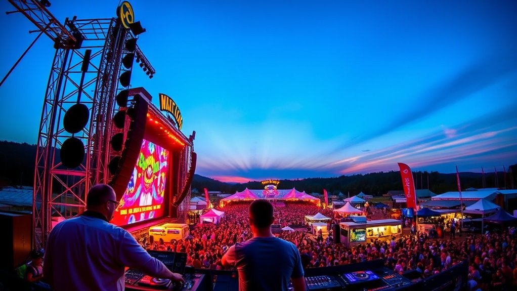 stage design and ticketing technology