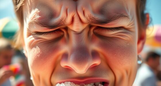 sudden cold head pain