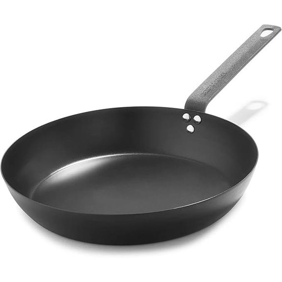 Merten & Storck 12” Carbon Steel Frying Pan