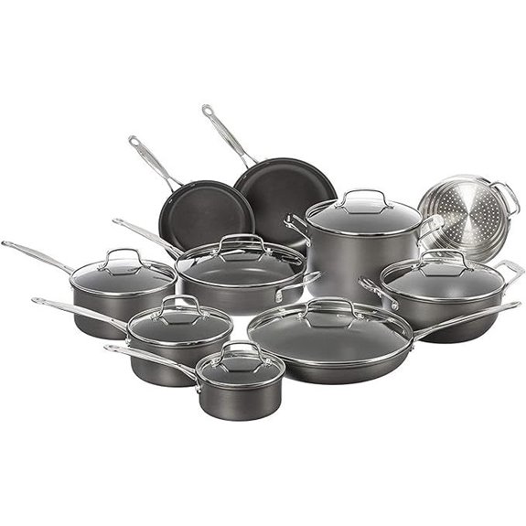 Cuisinart 17-Piece Nonstick Cookware Set