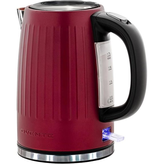 OVENTE 1.7L Electric Kettle with Auto Shut-Off