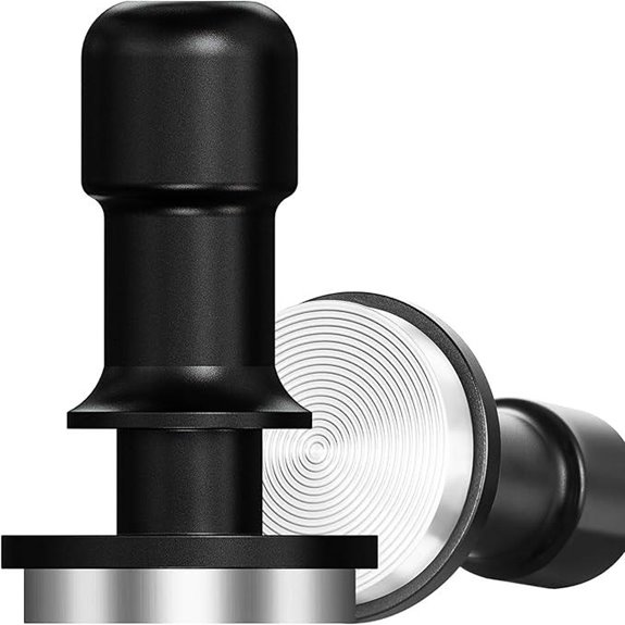 PUSEE 51mm Espresso Tamper with Spring Loaded Pressure