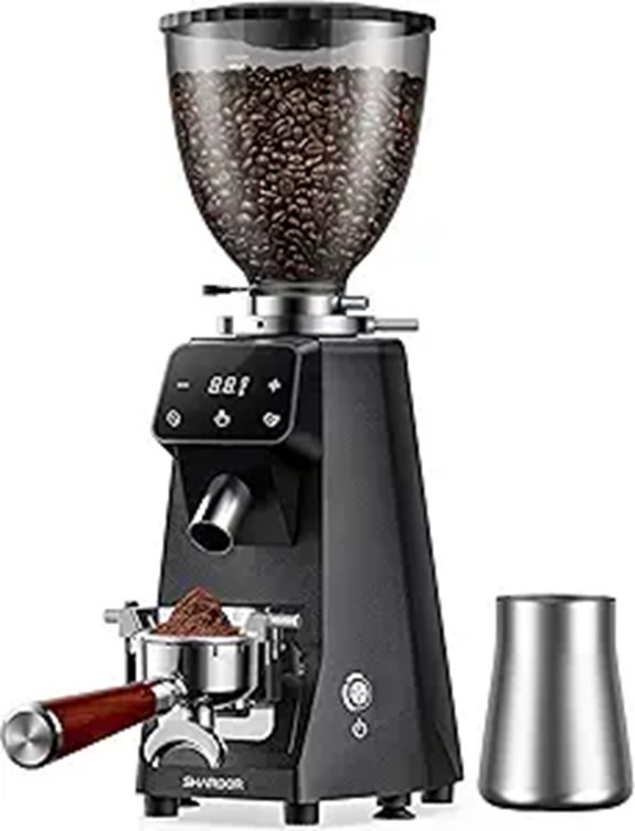 SHARDOR 64mm Burr Coffee Grinder with Precision