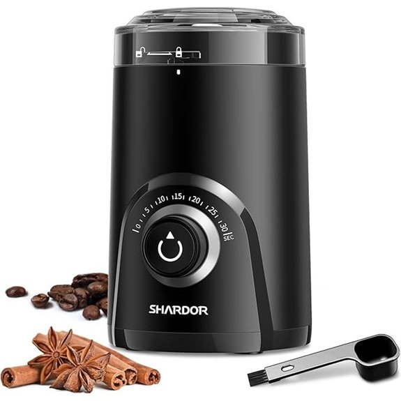 SHARDOR Electric Coffee Grinder with Adjustable Grind