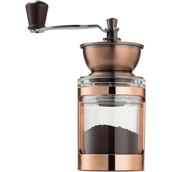 MITBAK Manual Coffee Grinder with Adjustable Settings