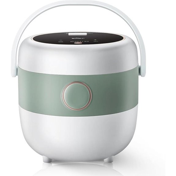 Bear 3-Cup Nonstick Rice Cooker with Touchscreen