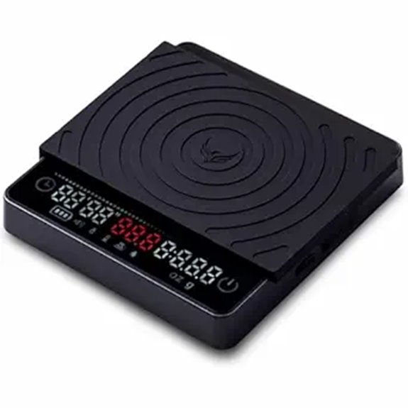 Smart Coffee Scale with Timer and Flow Indicator