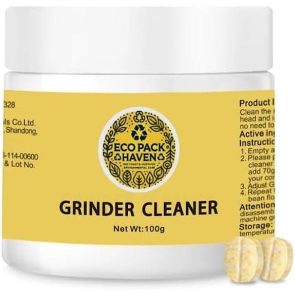 Coffee Grinder Cleaning Tablets (100g) for Home Use