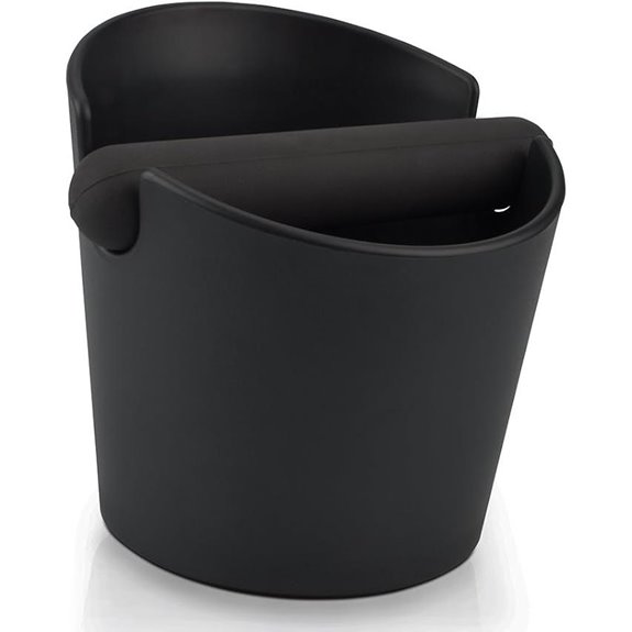 HOMEE Coffee Knock Box with Removable Bar and Non-Slip Base