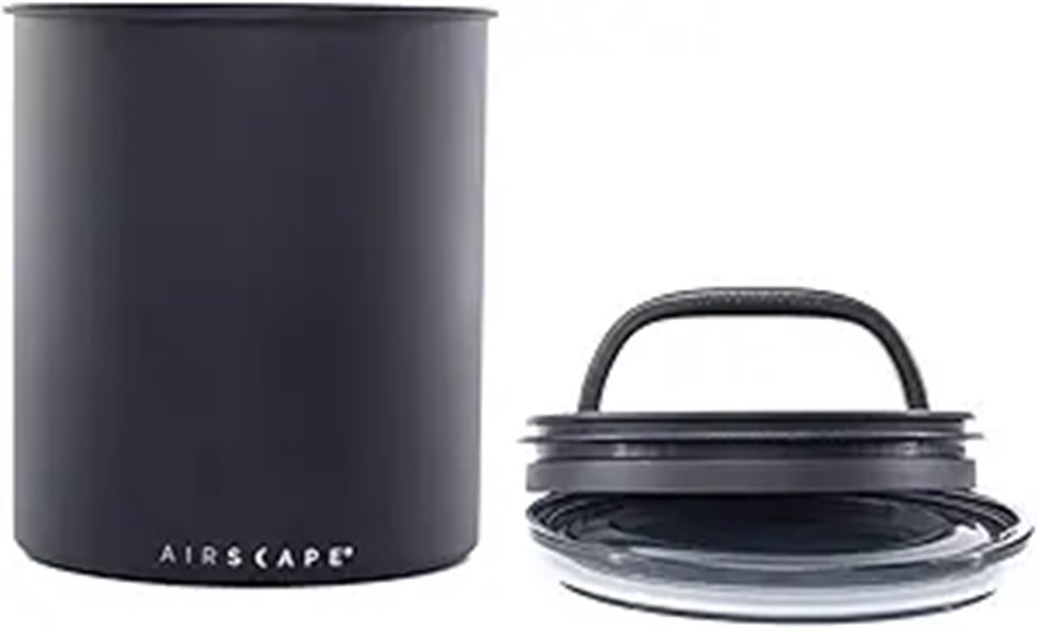 AirScape Kilo Coffee Canister with Oxygen-Removing Lid