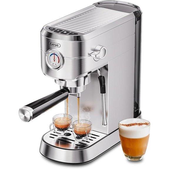 Gevi 20 Bar Commercial Espresso & Coffee Maker