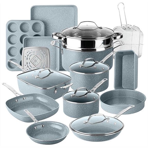 Ceramix 20-Piece Nonstick Cookware & Bakeware Set