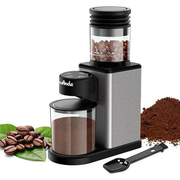 Wancle Conical Burr Coffee Grinder with Touchscreen