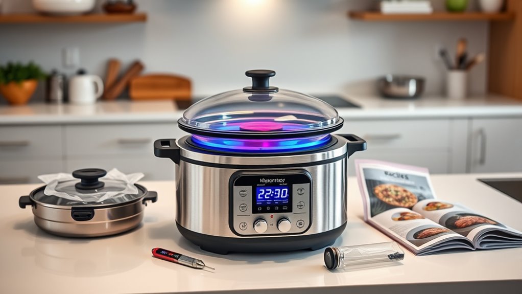 cooking options and precision