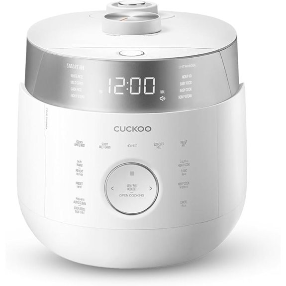 CUCKOO Twin Pressure Rice Cooker with 20 Modes