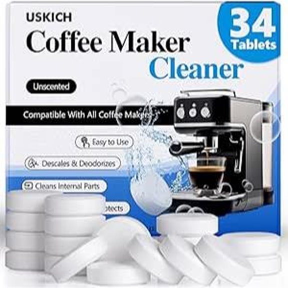 Coffee Machine Descaler Tablets (34 Pack)