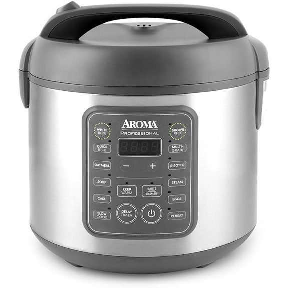 AROMA 10-Cup Digital Rice Cooker and Multicooker