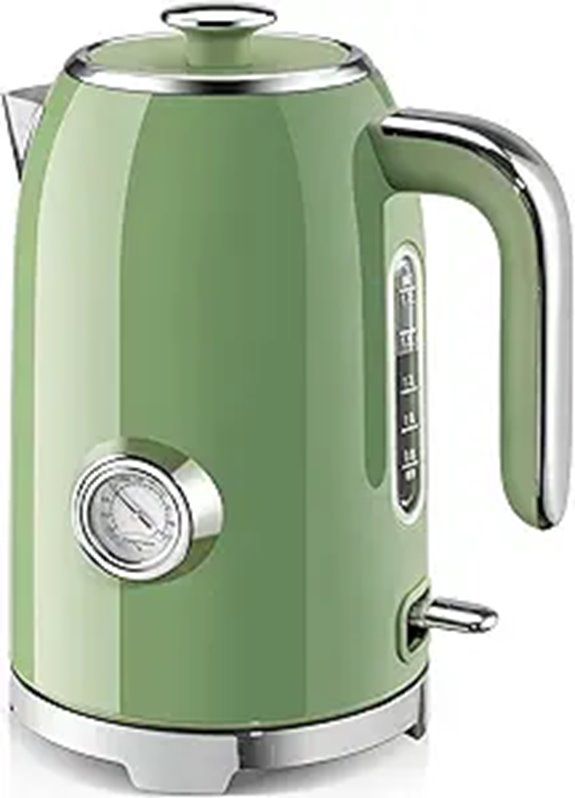 SUSTEAS Electric Kettle 57oz with Thermometer
