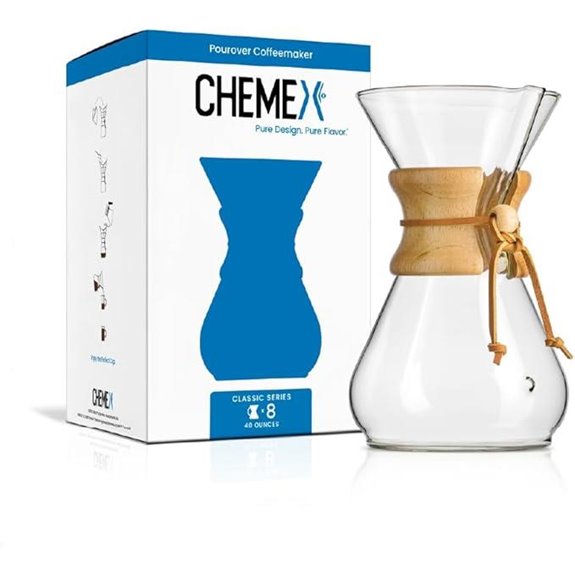 Chemex 8-Cup Pour-Over Glass Coffeemaker