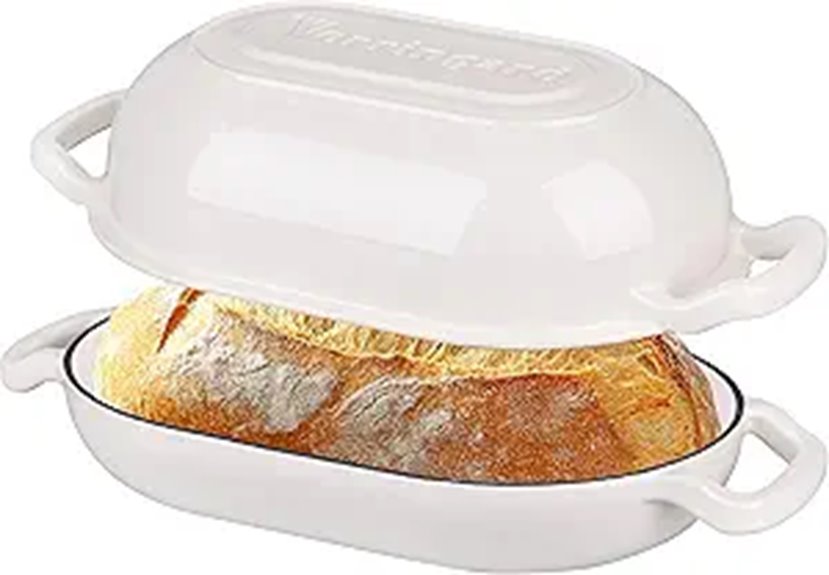 Enameled Cast Iron Dutch Bread Oven (5QT)