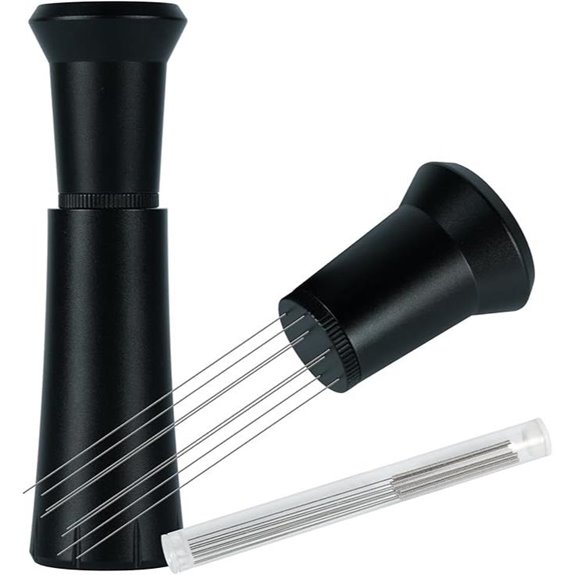 WDT Espresso Distribution Tool with Needles and Brush