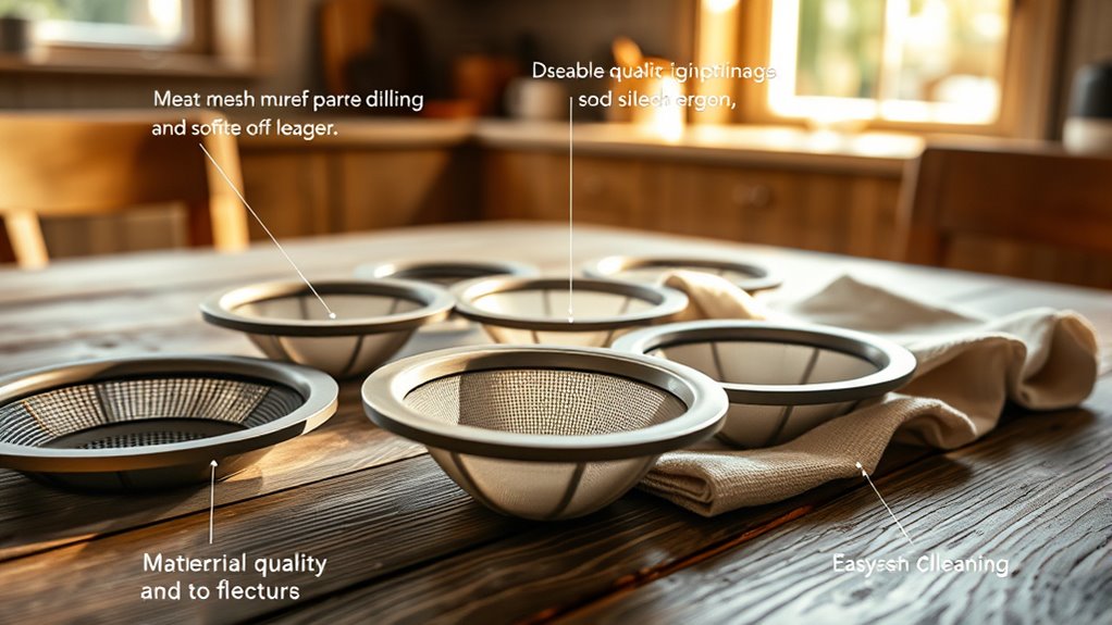 fit cleanliness durability filtration