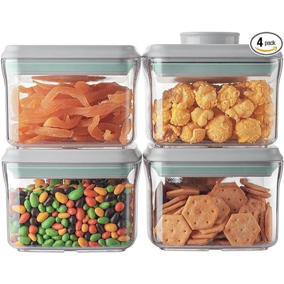 Ankou 4-Pack Airtight Food Storage Containers