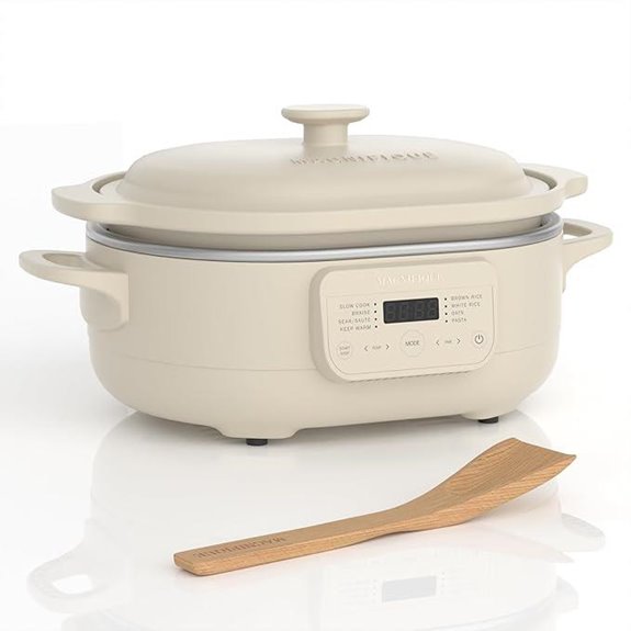 4-Quart Programmable Multi Cooker with Removable Crock
