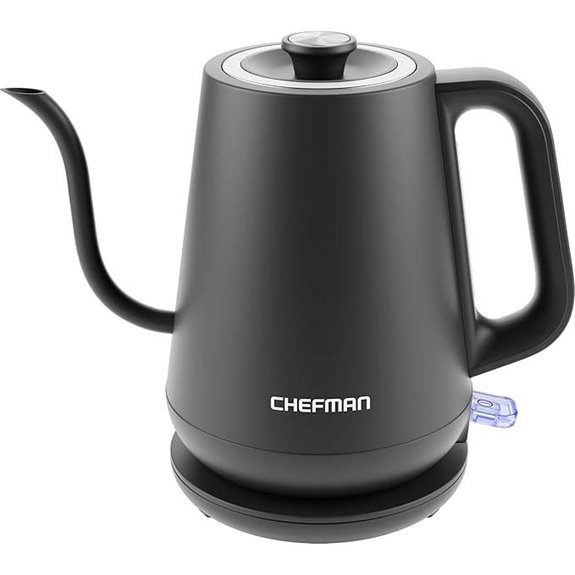 Chefman Gooseneck Electric Kettle with Auto Shut-Off