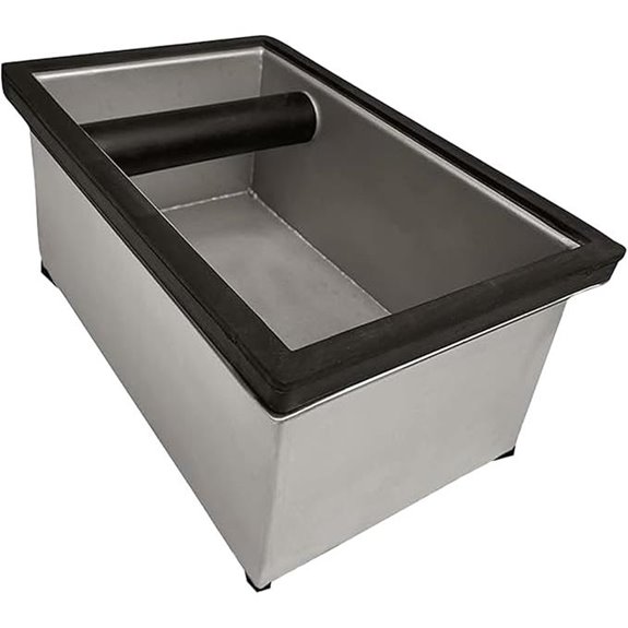 Rattleware Heavy-Duty Stainless Steel Knock Box