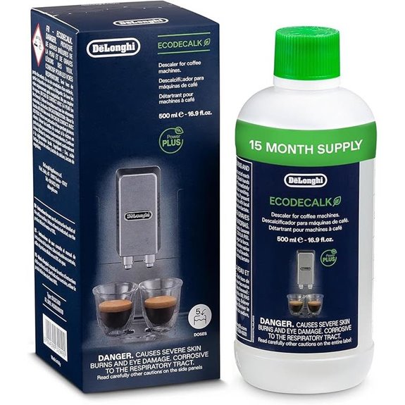 De'Longhi EcoDecalk Descaler for Coffee Machines