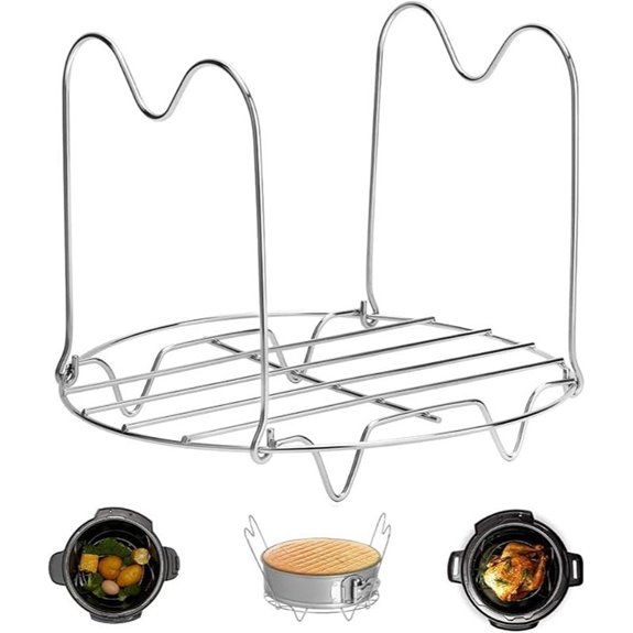 Steamer Rack Trivet for Instant Pot 6/8 Qt