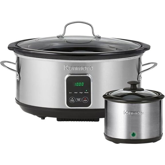 Kenmore 7 Quart Slow Cooker with Digital Controls