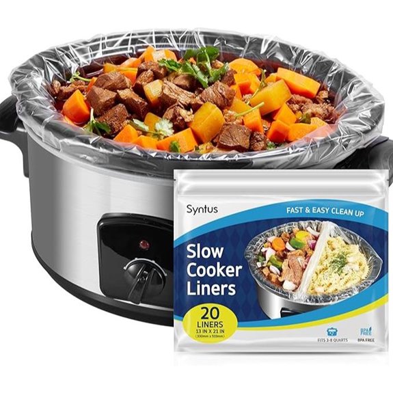 Syntus Crock Pot Liners 20 Count Large Size