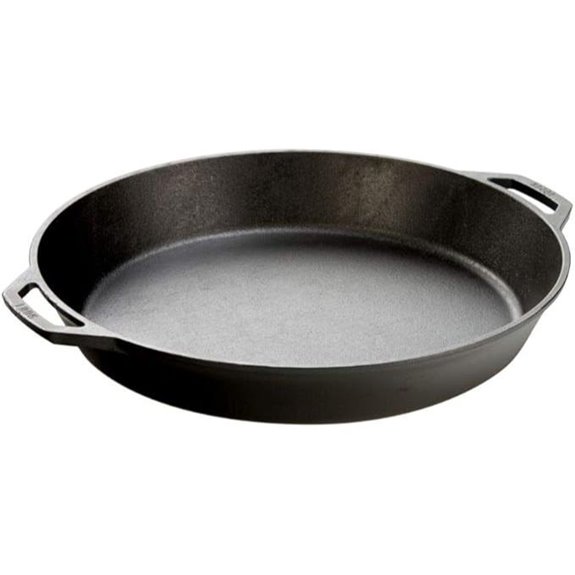 Lodge 17-Inch Cast Iron Skillet with Handles