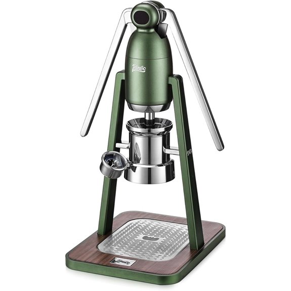 Bincoo Manual Espresso Maker Set with Dual-Lever Control