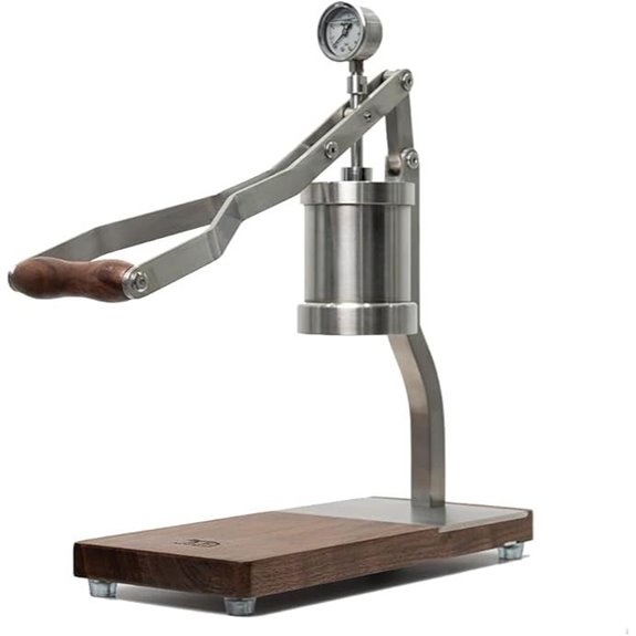 MW2 Manual Lever Espresso Machine with Pressure Gauge