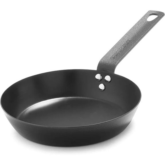Merten & Storck 8” Carbon Steel Frying Pan