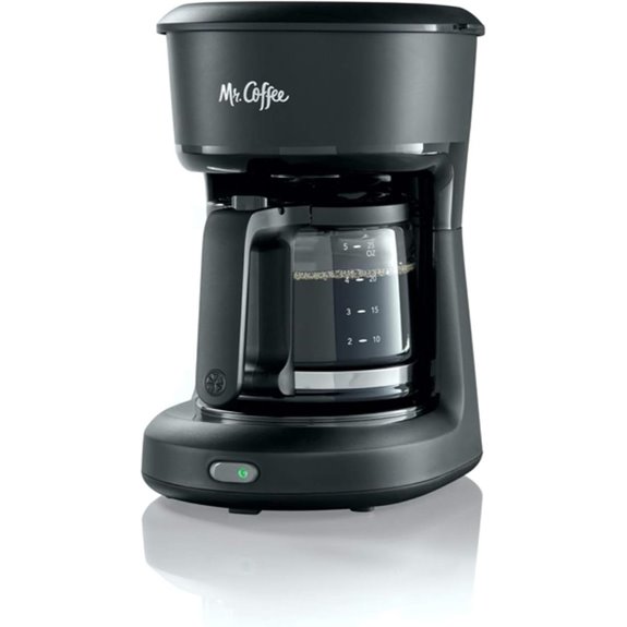 Mr. Coffee® 5-Cup Mini Brew Switch Coffee Maker Black