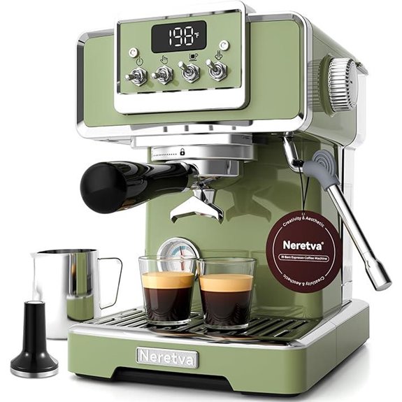 Neretva 58mm Espresso Machine with Milk Frother