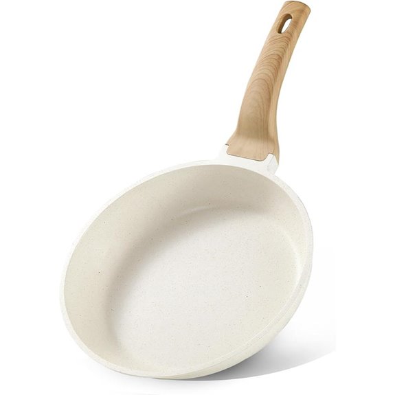 CAROTE 8 Non-Stick Frying Pan with Heat-Resistant Handle