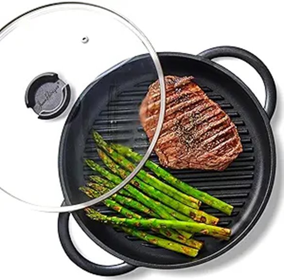 Jean-Patrique Nonstick Cast Aluminum Griddle Pan