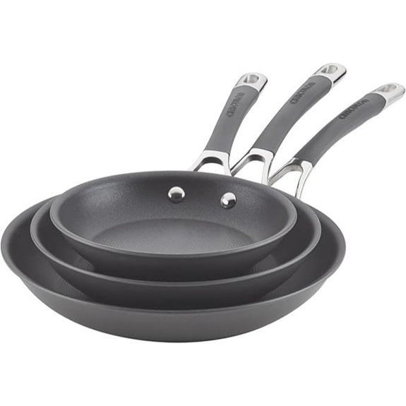 Circulon Radiance Nonstick Frying Pan Set (8.5-12.25 Inches)