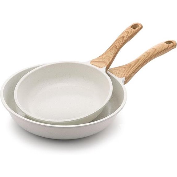 SENSARTE Nonstick Frying Pan Set (8 & 10 Inch)