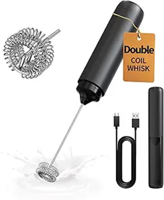 Circle Joy Rechargeable Handheld Milk Frother