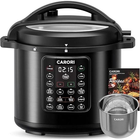 1200W 12-in-1 8Qt Electric Pressure Cooker
