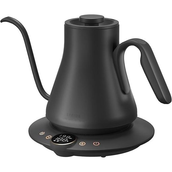 Electric Gooseneck Kettle with Temp Control